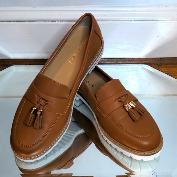 Talbots Shoes Talbots Havana Tan Laura Tassel Loafer 75 Poshmark